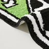 For UNO Card Rug, Funky Aesthetic Throw Area Rugs Non Slip Washable, Modern Abstract Cute Unique Bathroom Bedroom Rugs Durable 4