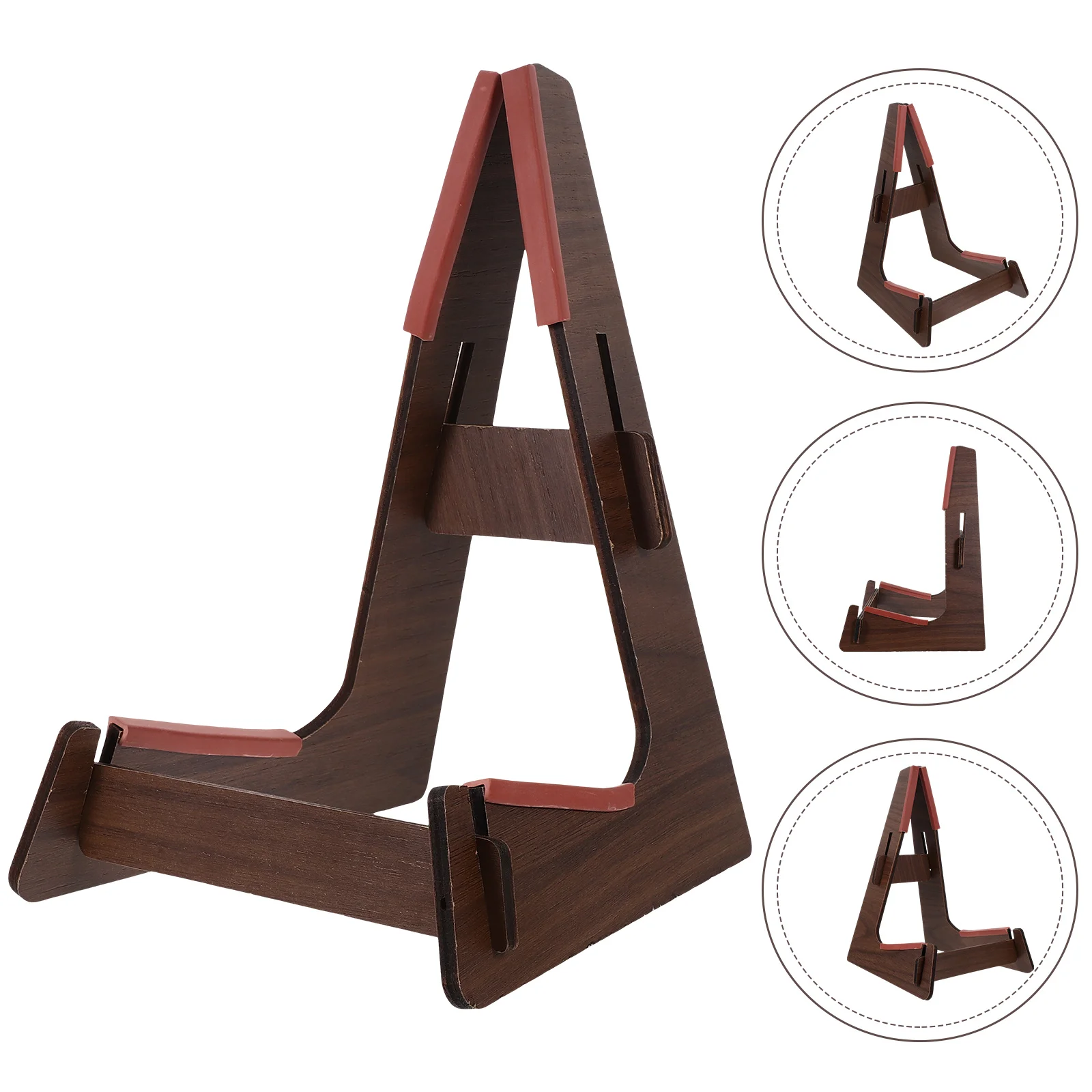 

Guitar Stand Floor Rack Bracket Holder Wooden Display Banjo Electric Mandolin Wood Bassstable Vertical Tool Support Shop Violin