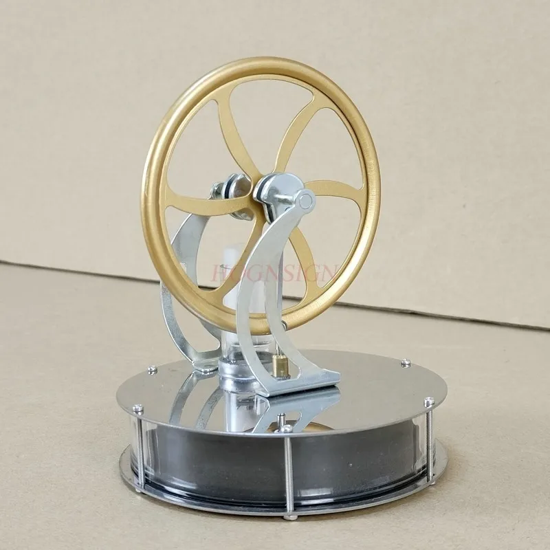 Low Temperature Mini Air Stirling Engine Motor Model Heat Steam Arrival Stainless Steel Education Toy Science Experiment Kit