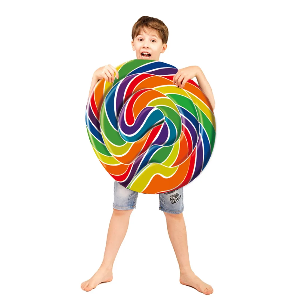 Bobblehead Family Party Costume Candy Parent-Child Costume Funny Lollipop Carnival Role Play Cosplay Prop Custume