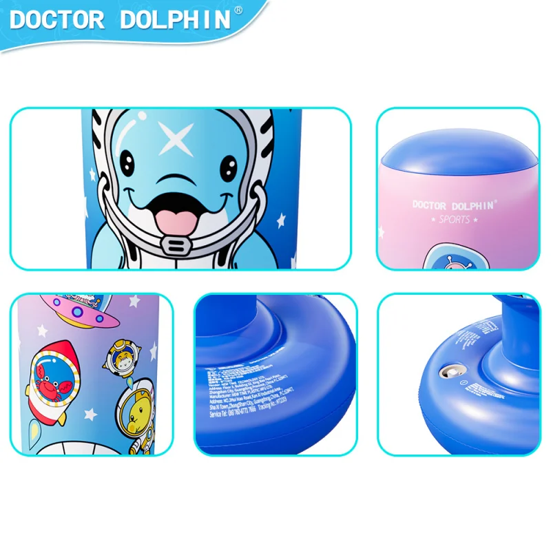 Unisex Children Punching Bag fitness inflatable kids sandbag home gym fitness boxing fight training stress relief toy