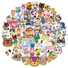 

10/30/50PCS Animal Club Cute Cartoon Children's Toy Mobile Scooter Laptop Computer Graffiti Waterproof Sticker Wholesale