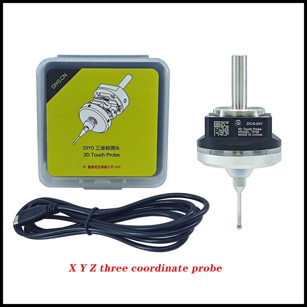CNC Probe V6 Anti-roll 3d Touch Edge Finder Centering Compatible With Mach3 And Grbl