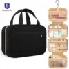Foldable Travel Organizer Toiletry Makeup Bag Women Cosmetic Make Up Storage Waterproof Beauty Pouch Men Bathroom Hanging Case 4