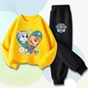 PAW Patrol Boys and Girls Casual Hoodies Sets Cartoon Printed Children's Pullover Long Pant Two Piece Suit Kids Sweatsuit 5