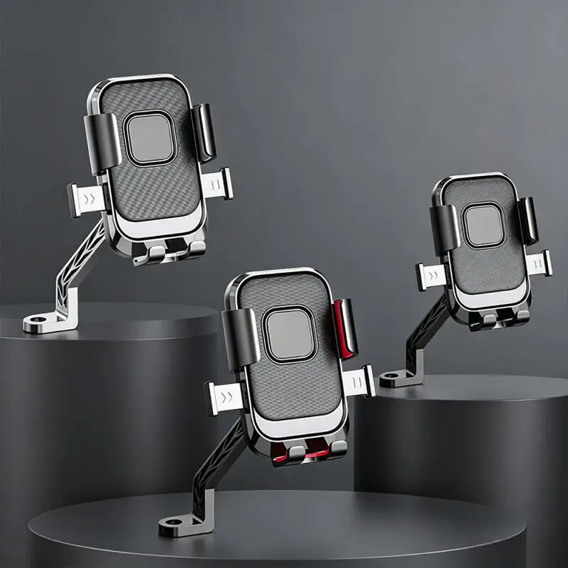Supporto per telefono cellulare con rotazione a 360° per biciclette e moto, antiurto, per iPhone, Xiaomi, Samsung - immagine 6