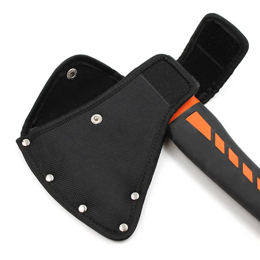 Description Picture 5 of itemHatchet Sheath For Belt Waist Hangable Thicken Adjustable Axe Sheath With Metal Buckle Nylon Hatchet Cover Camping Accessories