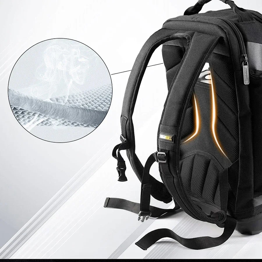 ToughBuilt TB-66C Tool Bag and Backpack Rugged Off-Road Base, for