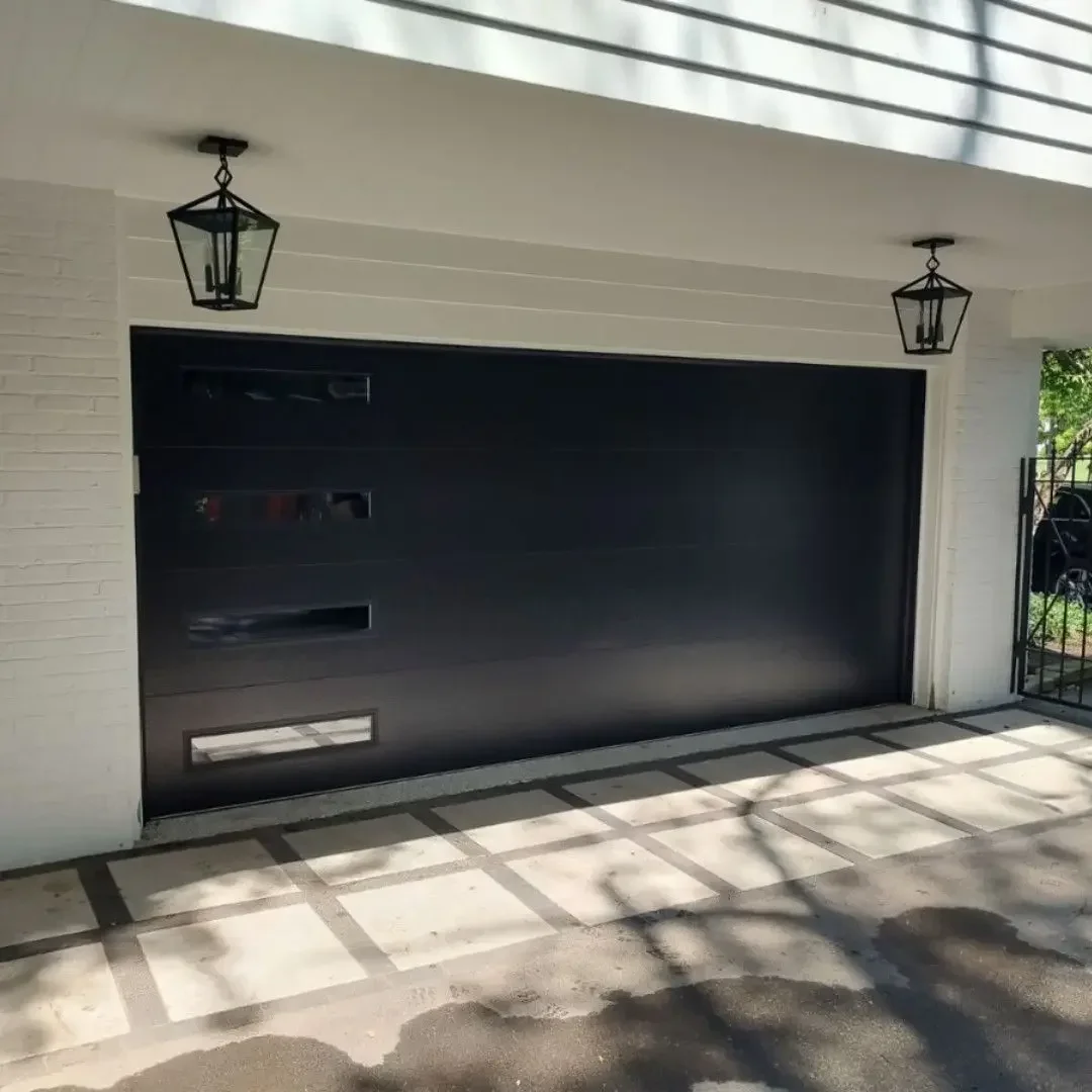 DN Modern Aluminum Sectional Garage Doors Overhead Insulated Flap Sliding  Double Automatic Garage Door With Glass - AliExpress, image size:1080x1080