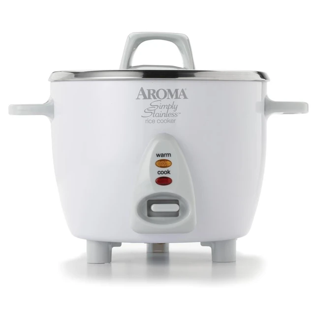Aroma® 6-Cup (Cooked) Select Stainless® Rice & Grain Cooker - AliExpress