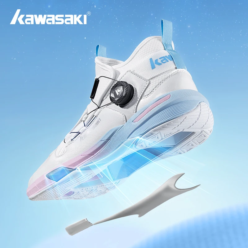Kawasaki Badminton Shoes WIDE FEET FAVOR A3311 Sneakers Men Tennis