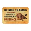 Hot-selling Flannel Doormat Boxer Boxer Floor Mat 3D Printed Animal Dog Carpet Home Decoration 40x60cm 3