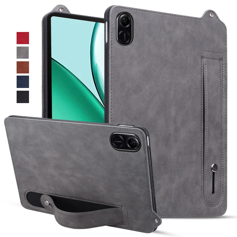 Premium PU Leather Tablet Case with Soft TPU Back & Stand