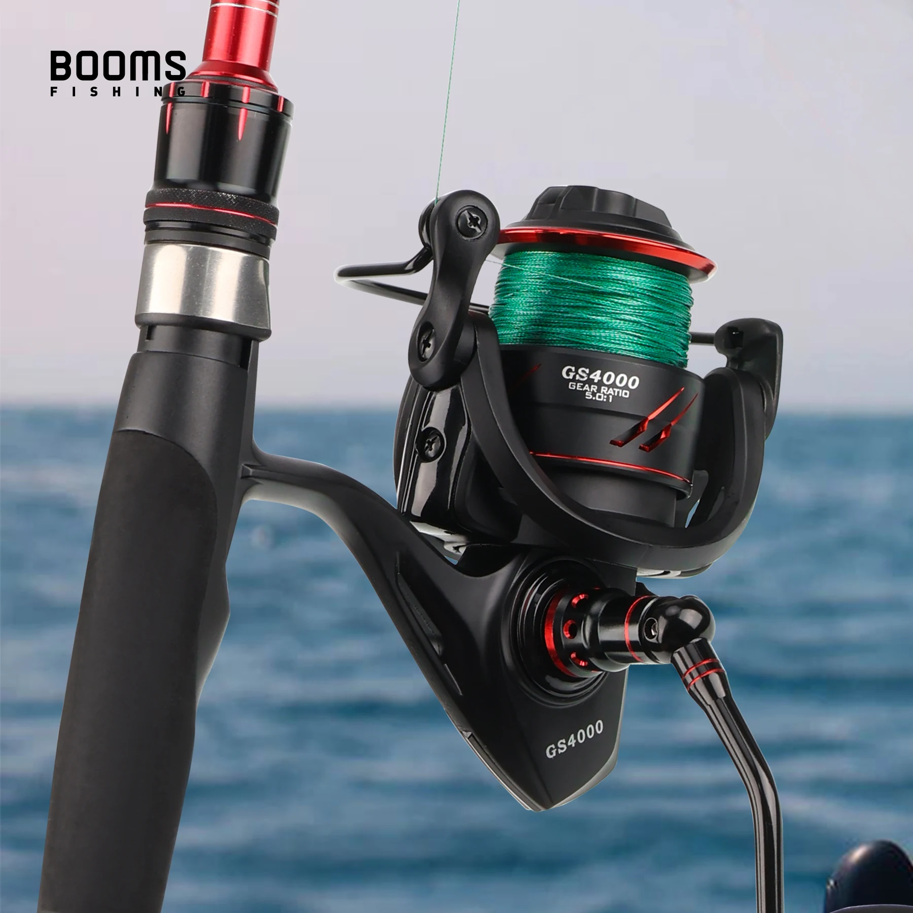 Booms Fishing RC1 Neoprene Reel Cover, Round Baitcasting Reels