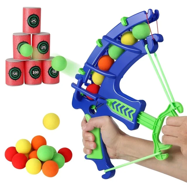 Soft Bullet Target Practice Toy for Children,Educational Shooting Practice Toys with Soft Bullets,parent-child interactive toys 1