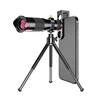 48X Monocular Telescope With Mobile Phone Metal Clip Double Focus Remote Photography Outdoor HD External Camera 4