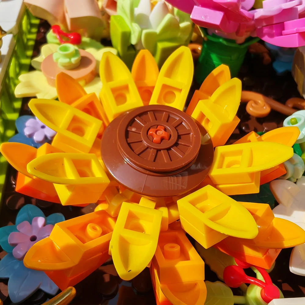 Jiestar JJ9027 Ideas Early Summer Sunflowers Roses Artificial