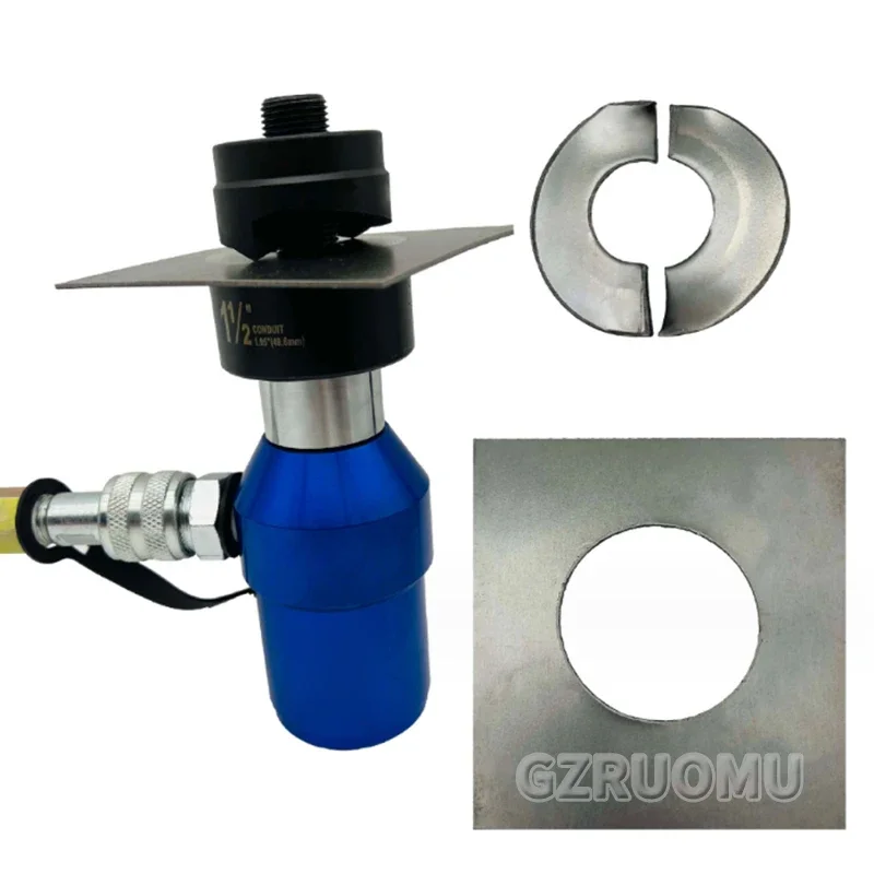 WK-8 Universal Hydraulic Hole Opener 1/2-2&ldquo; Stainless Steel Metal Plate Mild Steel Plate Hole Puncher 360&deg; Rotate Punch Tool Kit