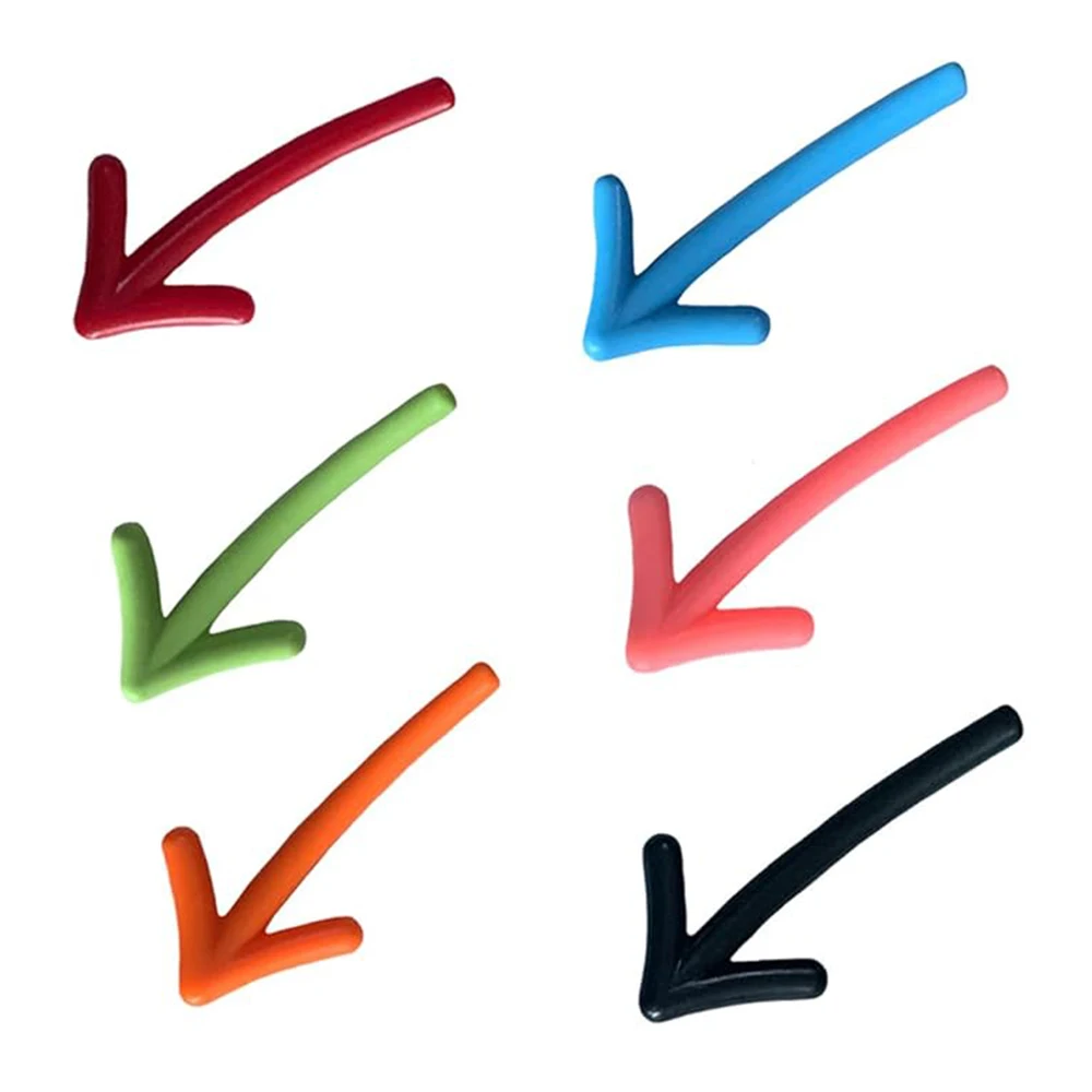6/12pcs Arrow Shaped Fridge Magnets Removable Message Stickers Decorative Fridge Magnets Kitchen Whiteboard Message Stickers 1