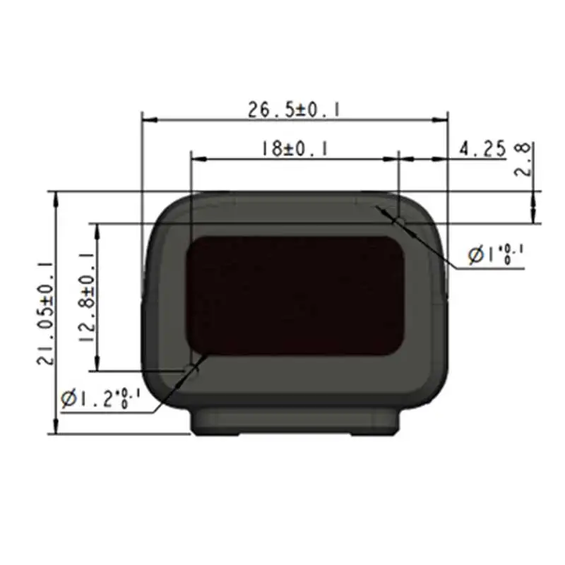 BENEWAKE TF-NOVA lidar linear spot laser radar small size 0.1-7m, FoV 14 ° * 1 °, supports UART, IIC, and I/O communication 2