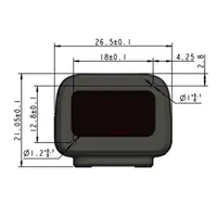 BENEWAKE TF-NOVA lidar linear spot laser radar small size 0.1-7m, FoV 14 ° * 1 °, supports UART, IIC, and I/O communication 2