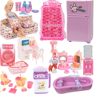 Аксессуары и мебель для кукольного домика Барби 1/6 мебель для кукольного домика Игрушки для девочек подарок на день рождения