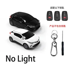 Premium Car Key Cover Keychain Accessories for Enhanced Protection and Style (CHR No Light)