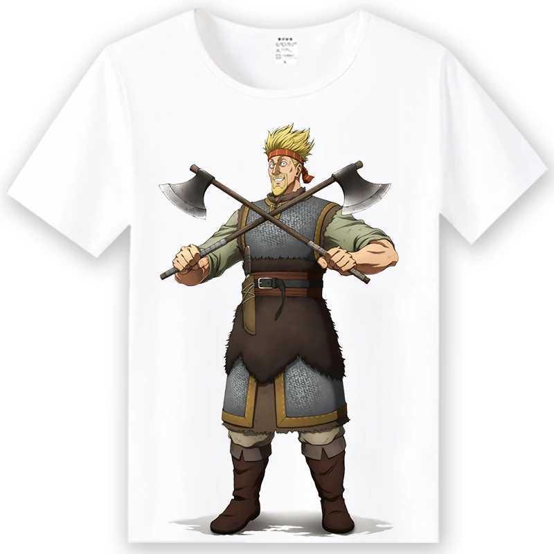 Askeladd Vinland T Shirt 100% Cotton Askeladd Saga Anime Manga Vikings  Prince Canute Canute Vinland Creative Trending Vintage - T-shirts -  AliExpress