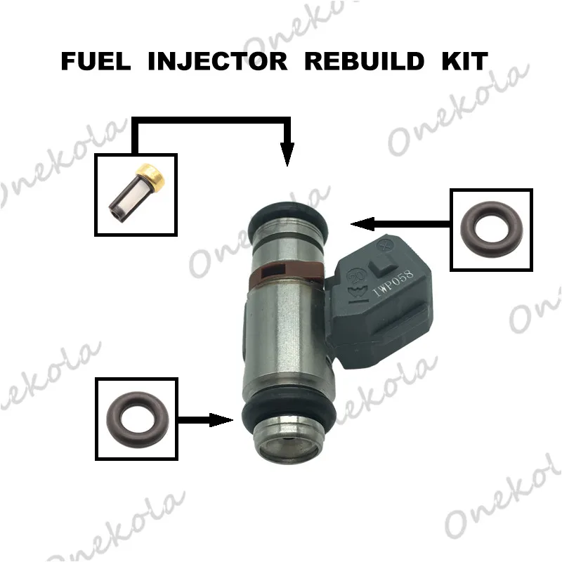 

Fuel Injector repair kit Orings Filters for VW GOLF IV POLO LUPO 1.4 16V 1999-2005 IWP058 IWP-058