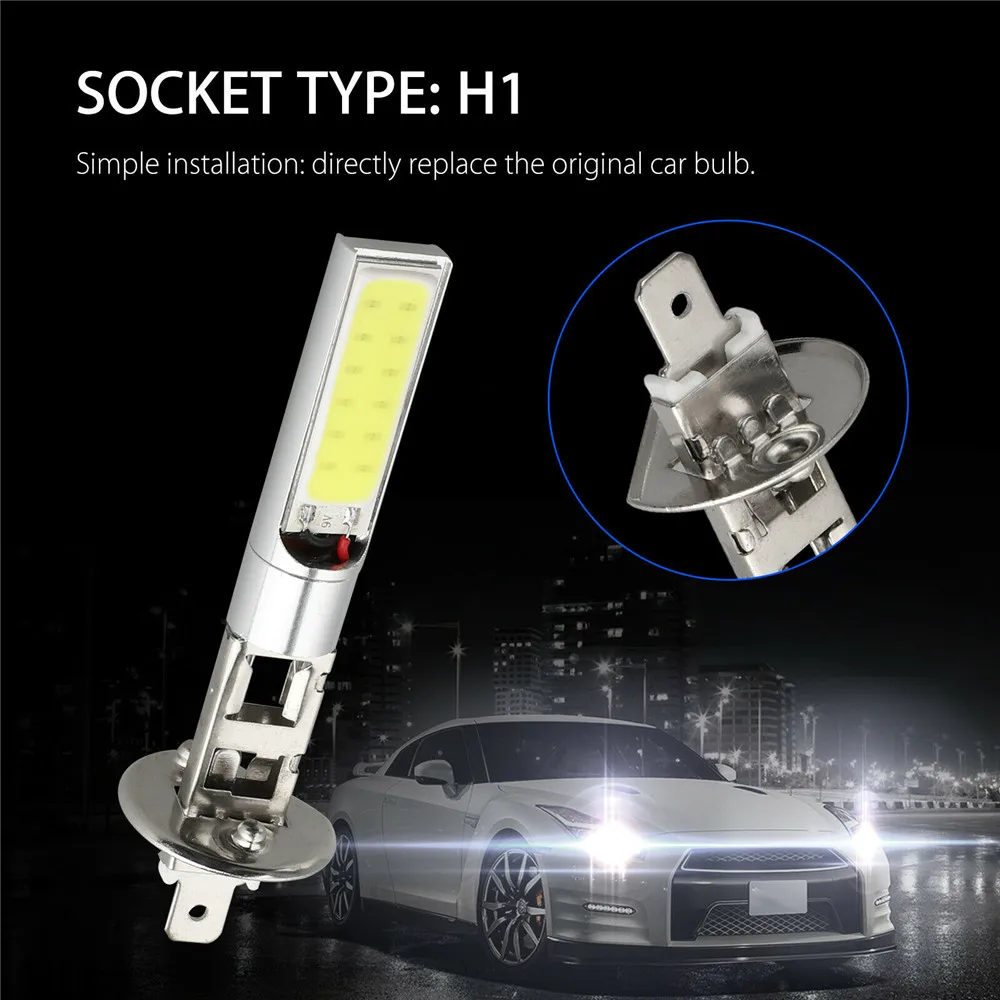 Ʈ ȭƮ LED Ʈ  ο  Ʈ SMD   , 10W, 12V, 10000-1200MCD, ڵ ȣ , , H1/H3, 4 
