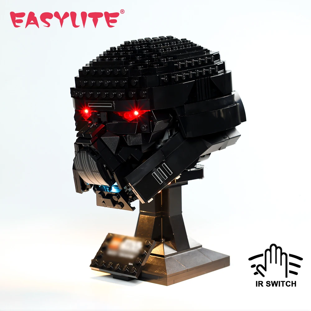 

EASYLITE Φ Набор для 75343 рыцарского шлема, строительные блоки, DIY Кирпичи, игрушки, набор только для строительства, не включает модель