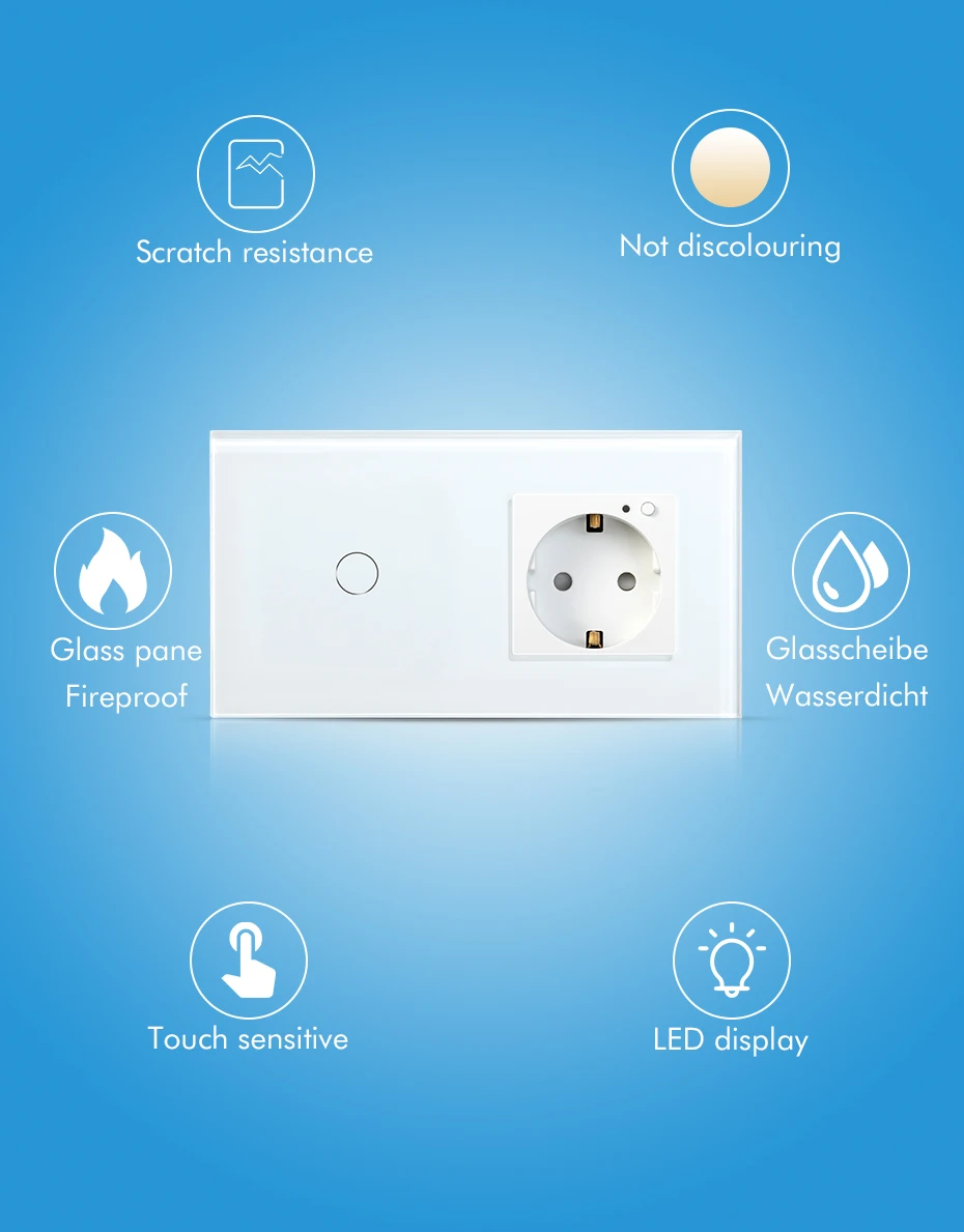 soquete trabalho com tuya google casa inteligente