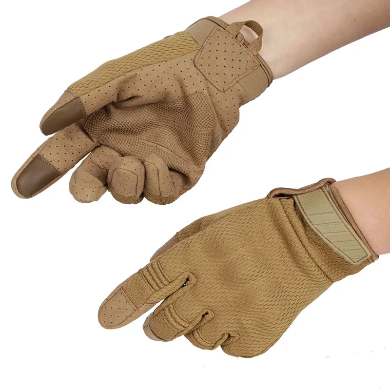Tactical Gloves Touch Screen Cycling Camo Gloves Shooting Glove Men Motorcycle Riding Bike Running Paintball Gloves 6