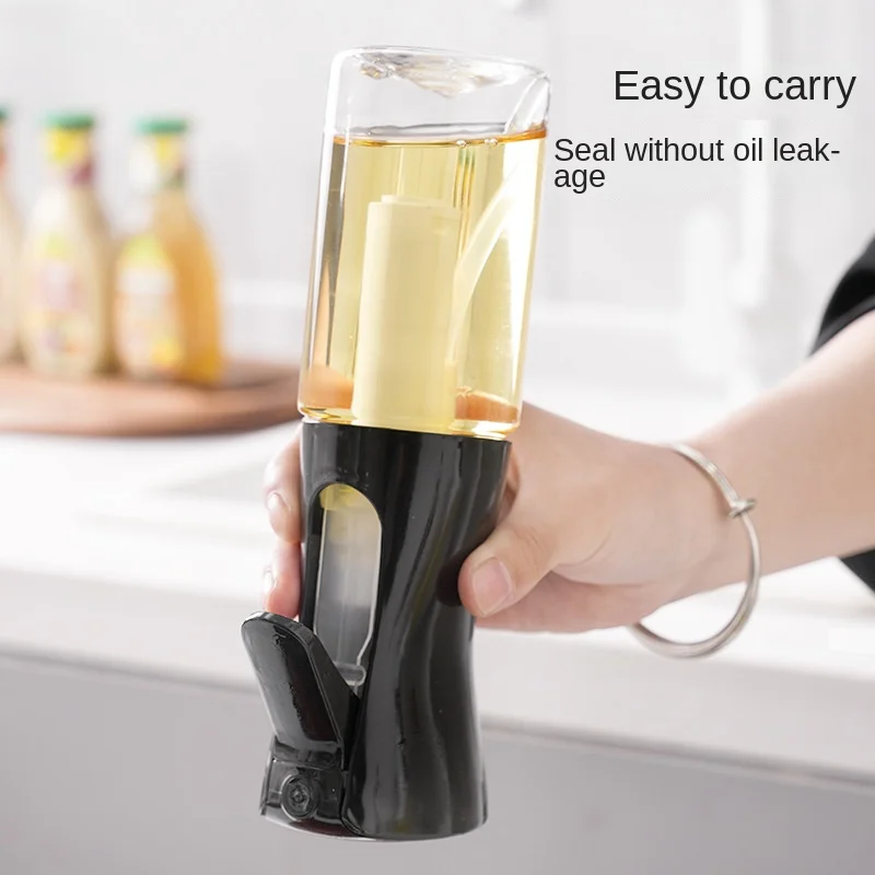 Oil Spray Pot Household Kitchen Air Fryer Oil Spray Bottle Edible Tank Control Atomized Plastic Small Pot