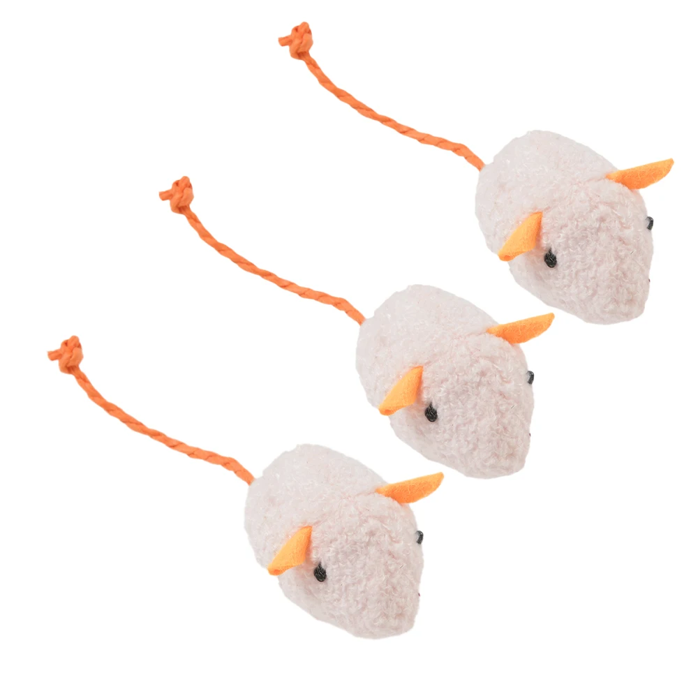 3pcs/lot Mix Pet Toy Catnip Mice Cats Toys Fun Plush Mouse Cat Toy for Kitten Plush Mouse 