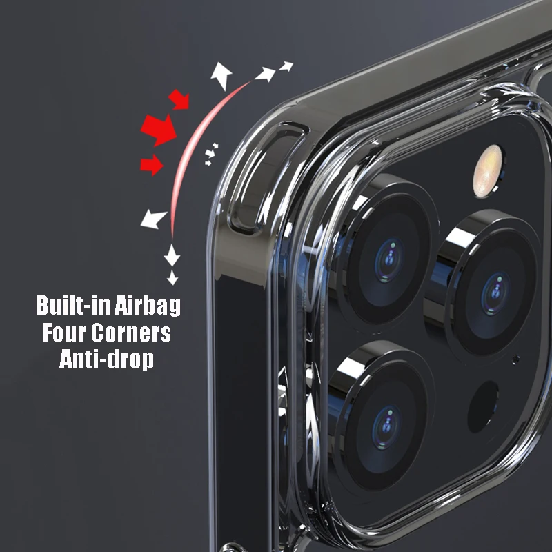 Premium Clear Tempered Glass Protective Case – Sleek & Transparent Design