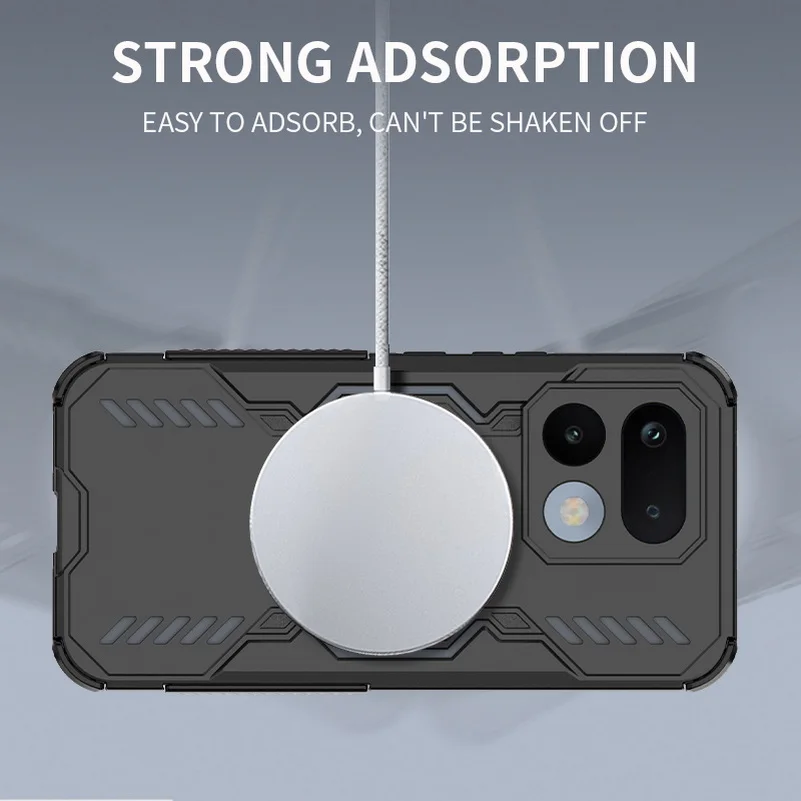 Cooling and Breathable Strong Magnetic Ring Case with Heat Dissipation Technology