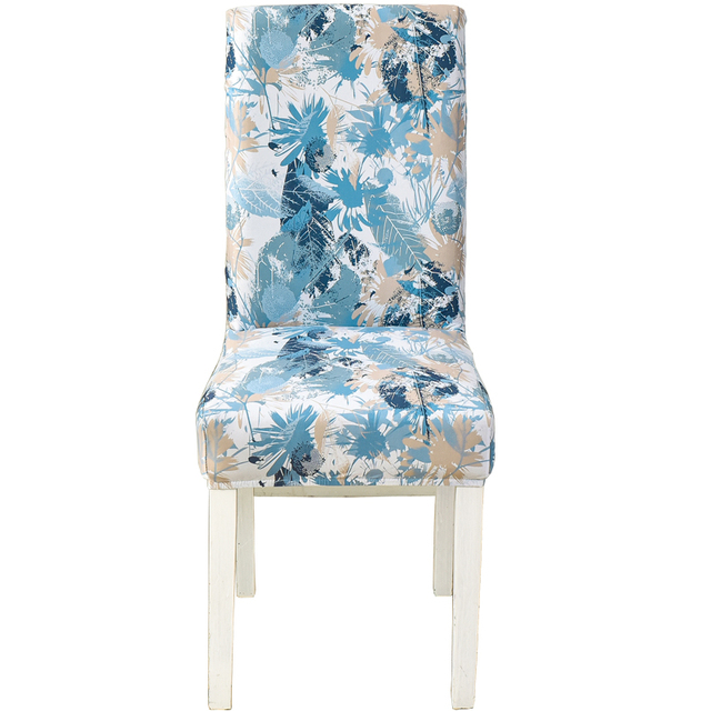 Chair Covers for Dining Room Printed Stretchable Dining Chair Slipcover Washable Removable for Kitchen Hotel,Restaurant