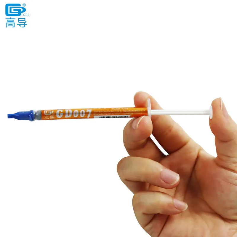 Composto Condutor Térmico Cinzento do Dissipador de Calor do Emplastro da Pasta da Graxa de Gd007 para o Peso Líquido 15 30 Gramas de Cpu Gpu Ssy - Imagem 5