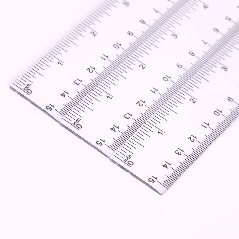 15cm 20cm 30cm Transparent Clear Plastic Scale Ruler - China Toys and Fun  Toys price