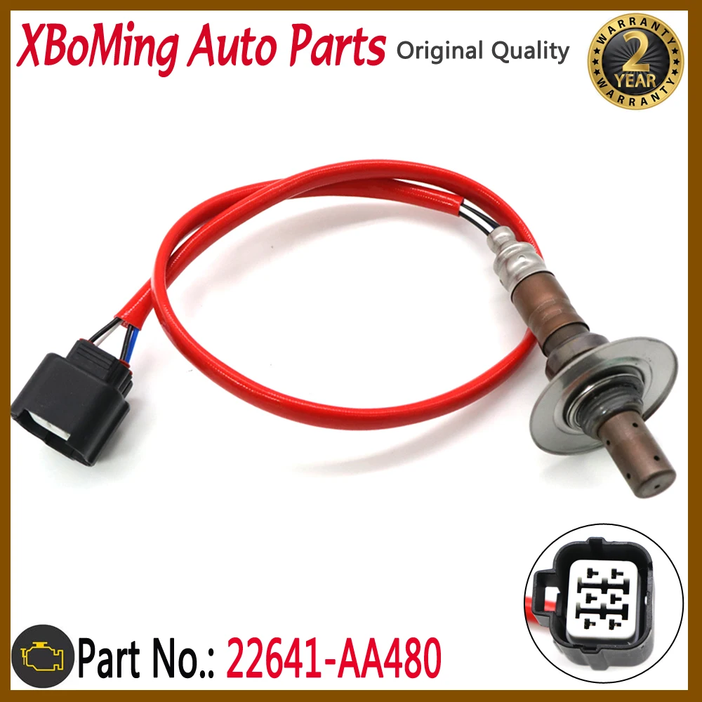 

XBoMing Oxygen O2 Lambda Sensor Air Fuel Ratio Sensor 22641-AA480 For Subaru Liberty Forester Impreza Legacy 22641AA381 2.0L