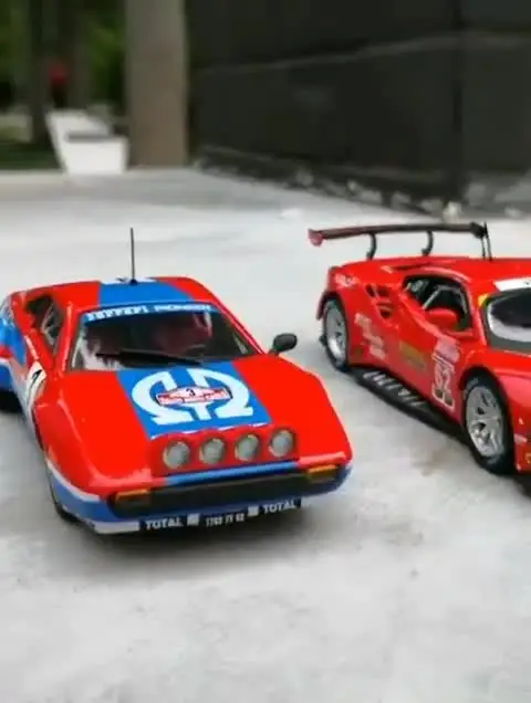 Bburago 1:43 Ferrari 296 GT3 2022 488 250 512 308 312P Alloy