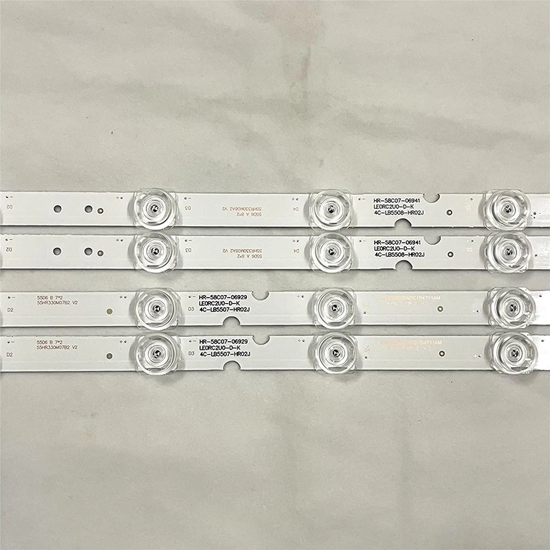 TKDMR 4 Pcs/set 55 ġ LED Ʈ Ʈ 55P65US 55P65 55S421 55S423 55S425 55U3800C 4C-LB5507-HR03J 55HR330M07B2
