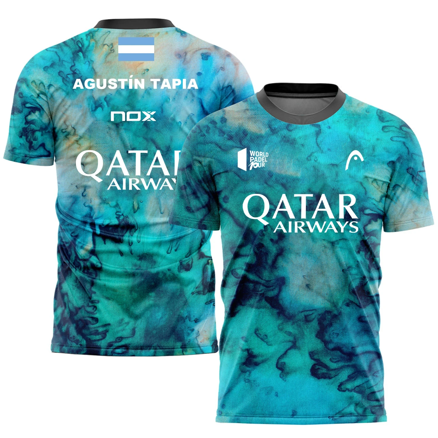 

Summer Racket T-shirt Padel Tennis Training T-shirt Family Badminton Clothes Men's Sports Top