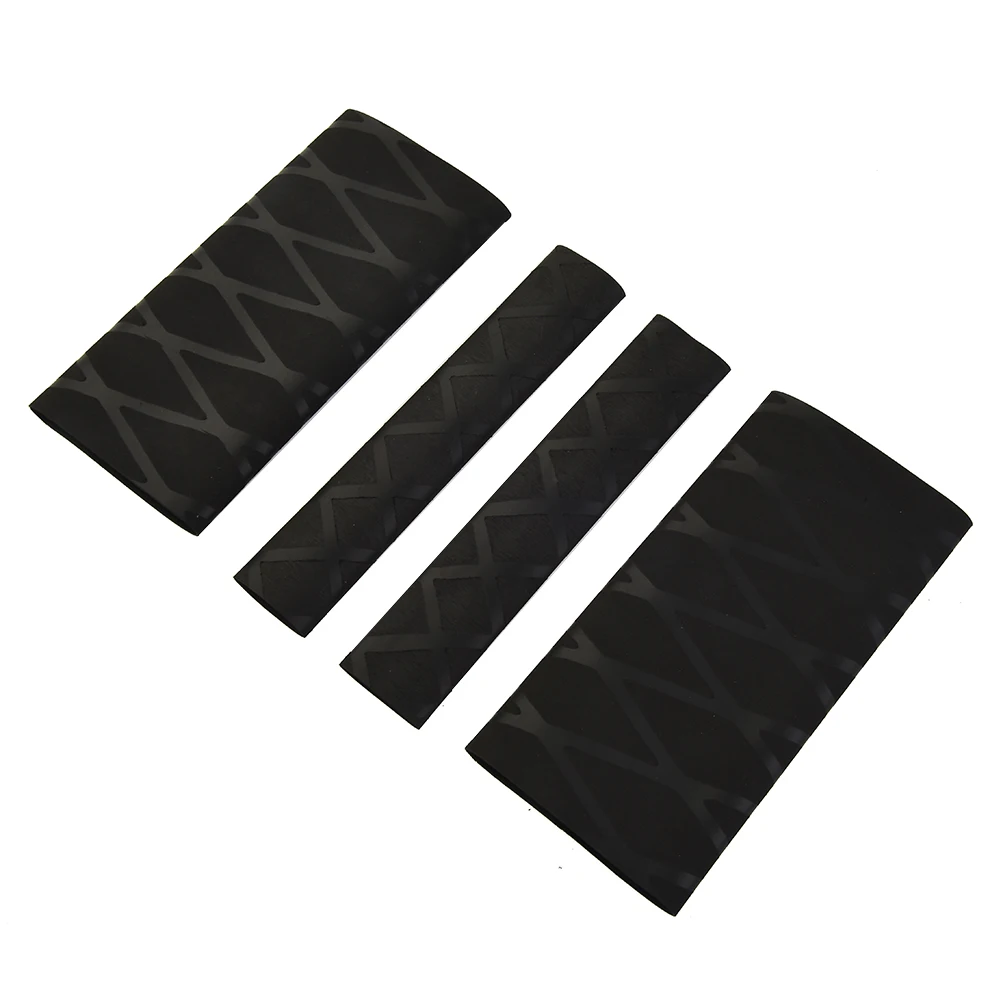 4PCS/set Motorcycle Grip Rubber Gloves Anti-Slip Heat Shrink High Quality For BMW R1250GS R1200GS ADV Black Handle Cover high quality accessories motorcycle front brake fluid reservoir cap oil cup cover for bmw r1250gs hp adv r1250rs r1250rt r1250r