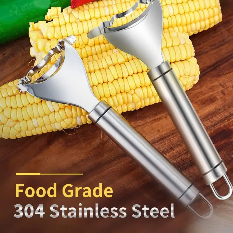 Fruit Vegetable Peeler Vegetable Stripper Stainless Steel Corn Stripper Thresher