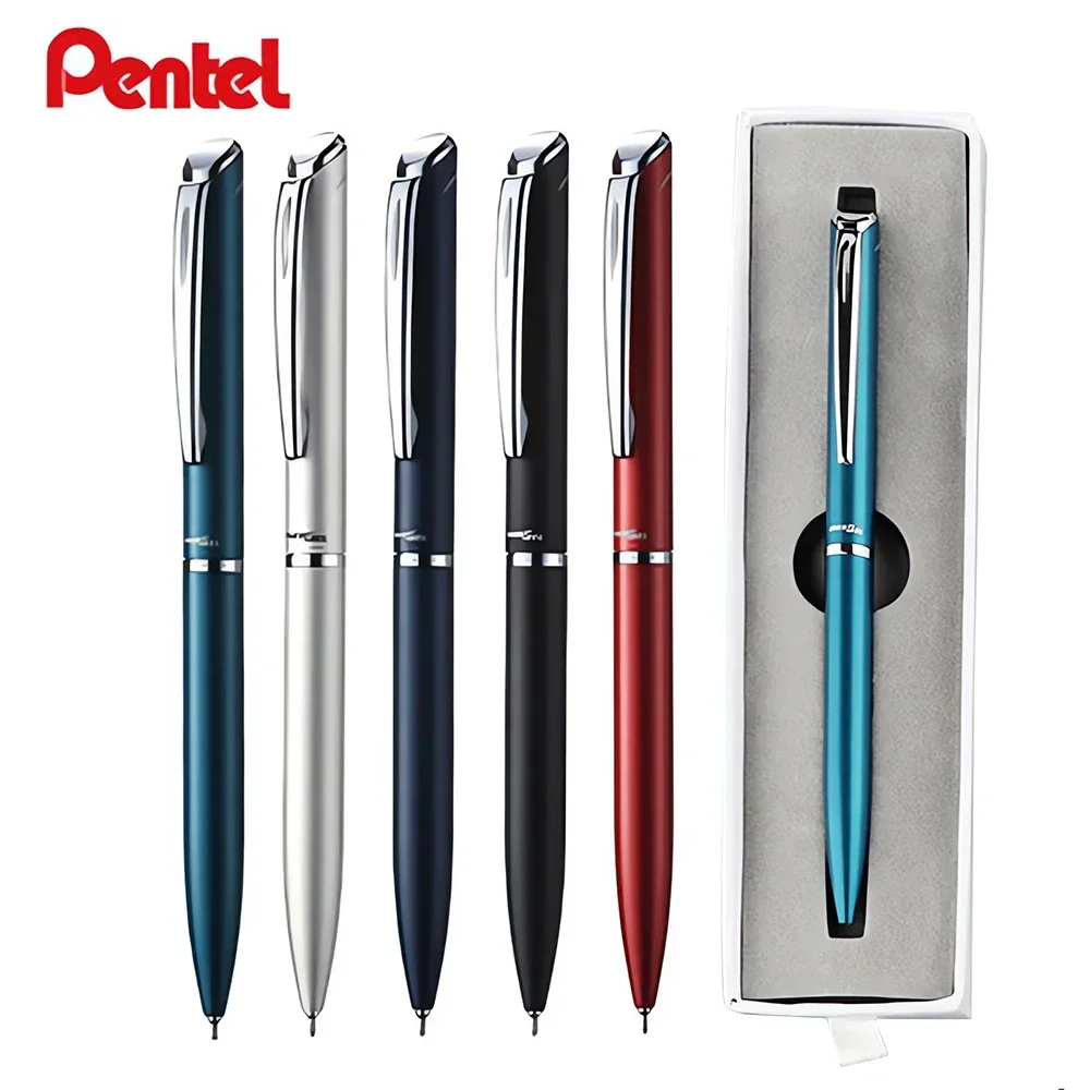 

Японская гелевая ручка Pentel BLN2005 металлическая ручка с низким центром тяжести 0,5 мм быстросохнущая Студенческая офисная деловая Канцелярия