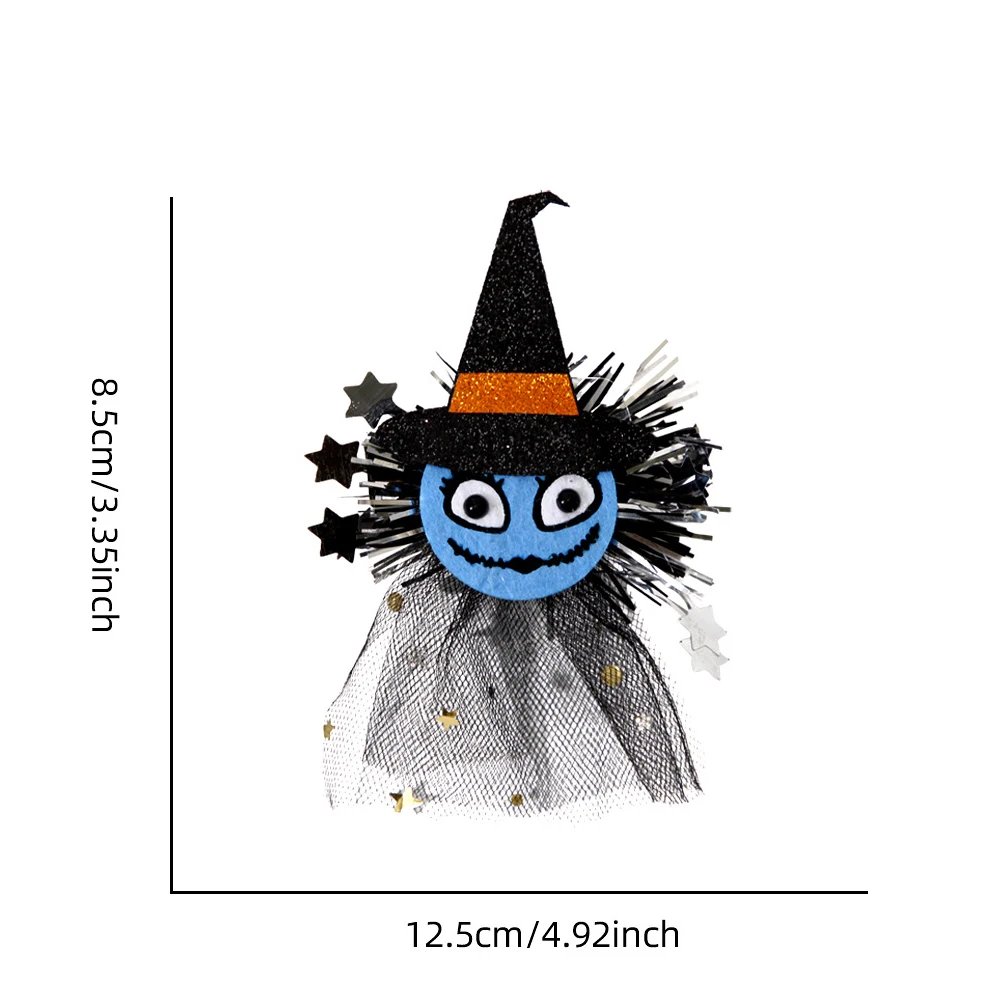 Halloween-Haarspangen Kürbis-Geist-Horror-Haarnadeln Maskerade-Verkleidungs-Requisiten Halloween-Haaraccessoires Halloween-Dekoration 2026 – Detail 10