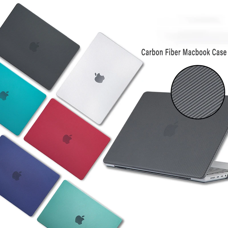 Carbon Fiber Laptop Case For Macbook New Air13 Pro13 M1 Chip A2337