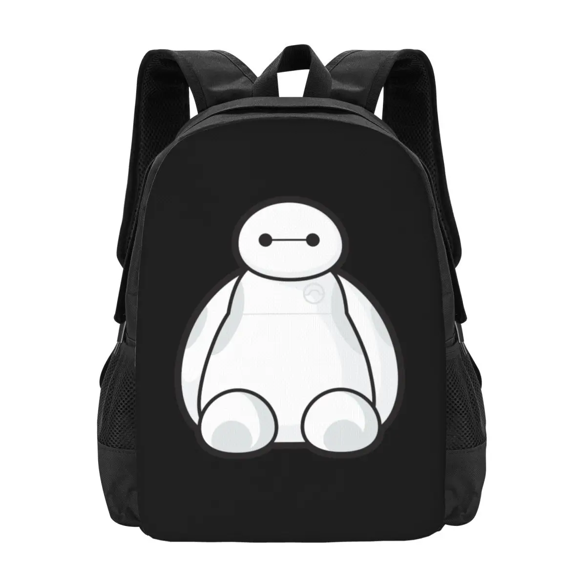Zaino Classico Baymax Sitting Graphic Collaboration Zaini Pieghevoli Carini Di Grande Capacità
